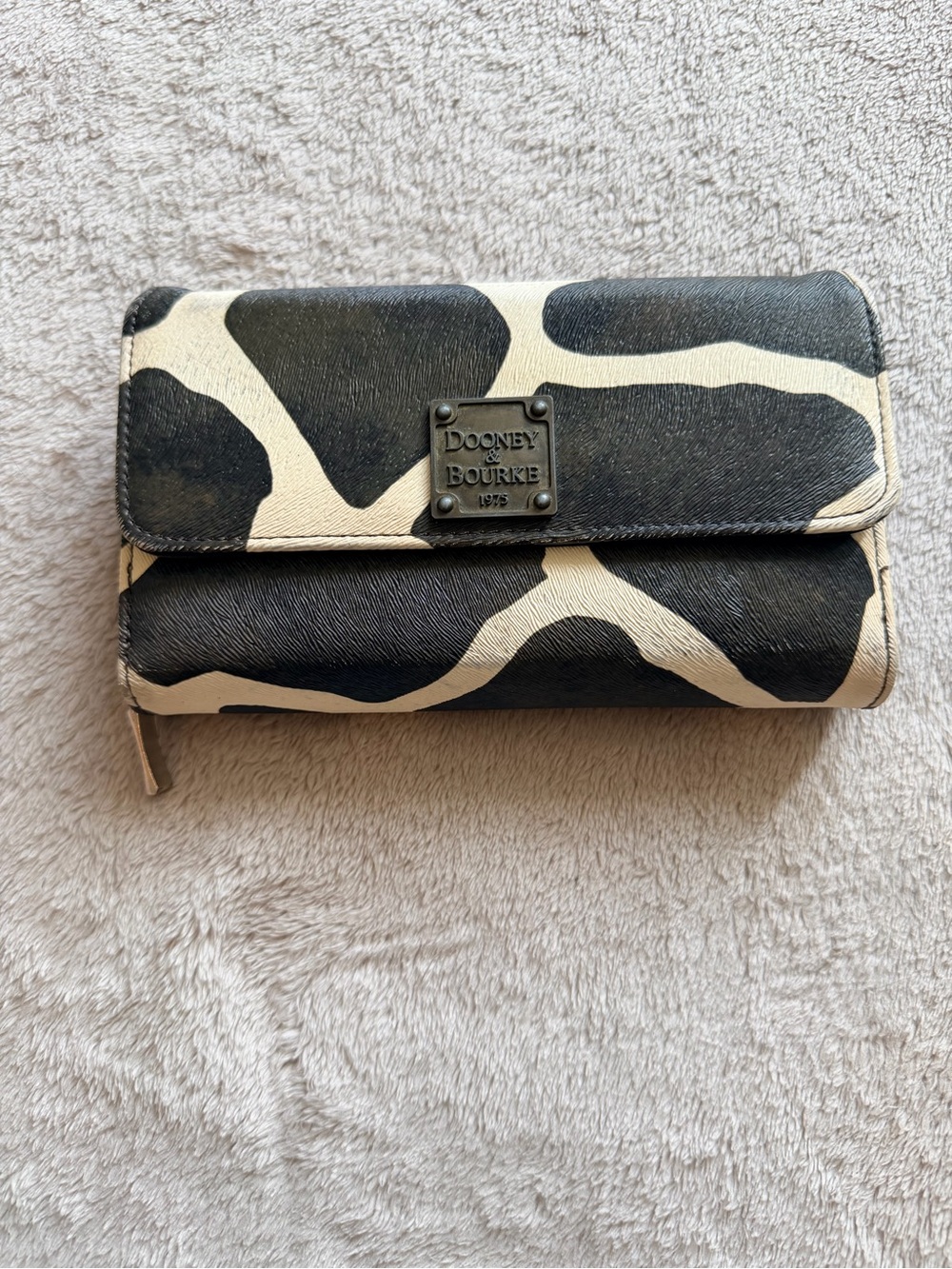 Dooney & Bourke Giraffe Print Wallet